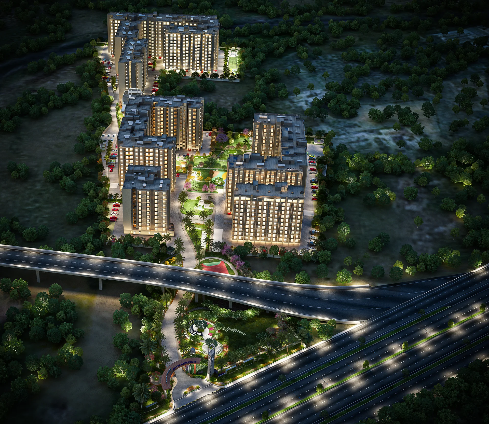 Sattva Aeropolis studio 1BHK apartments Devanahalli Bangalore