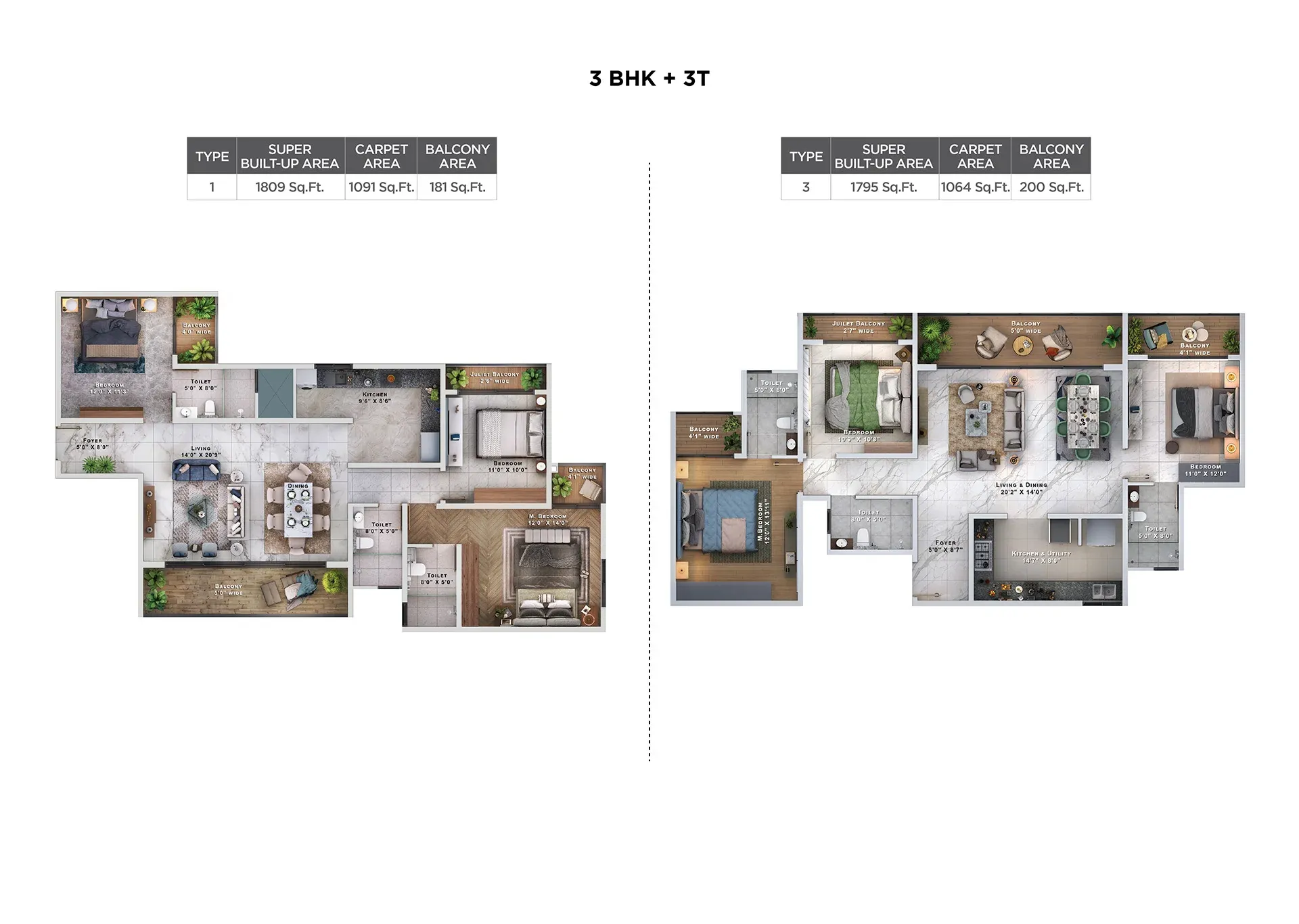 Sattva Lumina Floor Plan