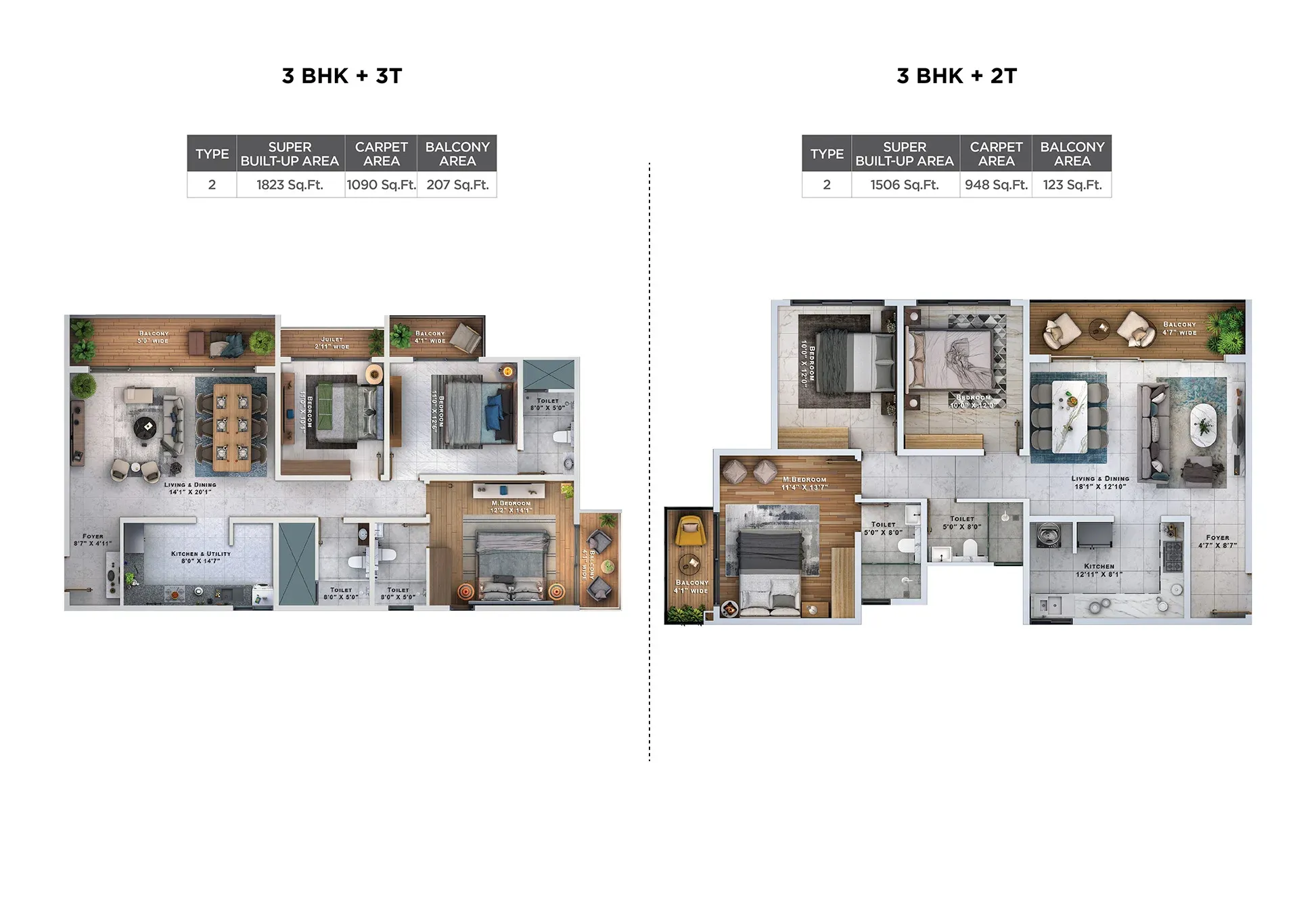 Sattva Lumina Floor Plan