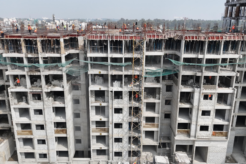 Orchid Salisbury luxury high-rise apartments Thanisandra Bangalore