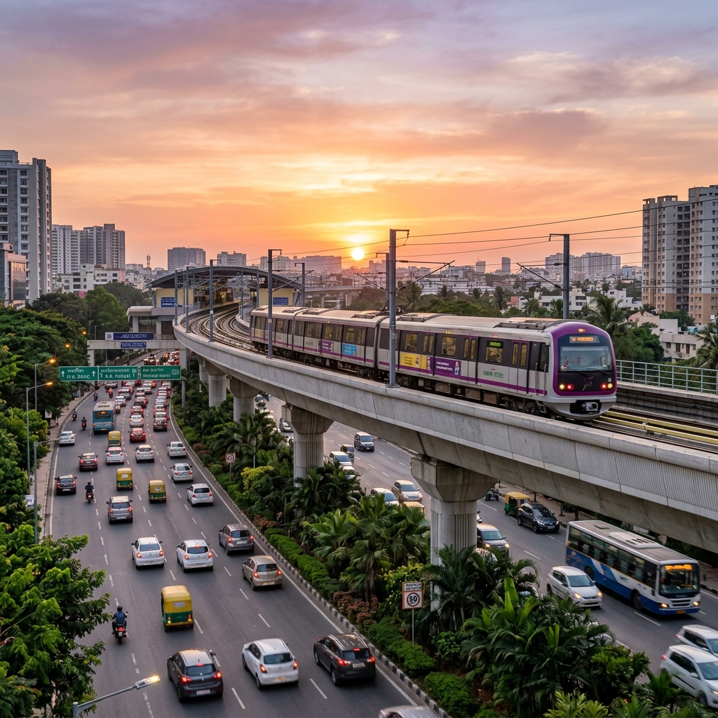Namma Metro Blue Line Impact