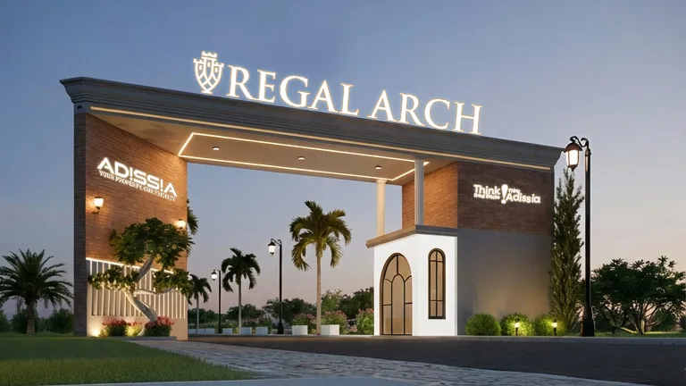 Adissia Regal Arch grand entrance arch, Neelambur Coimbatore