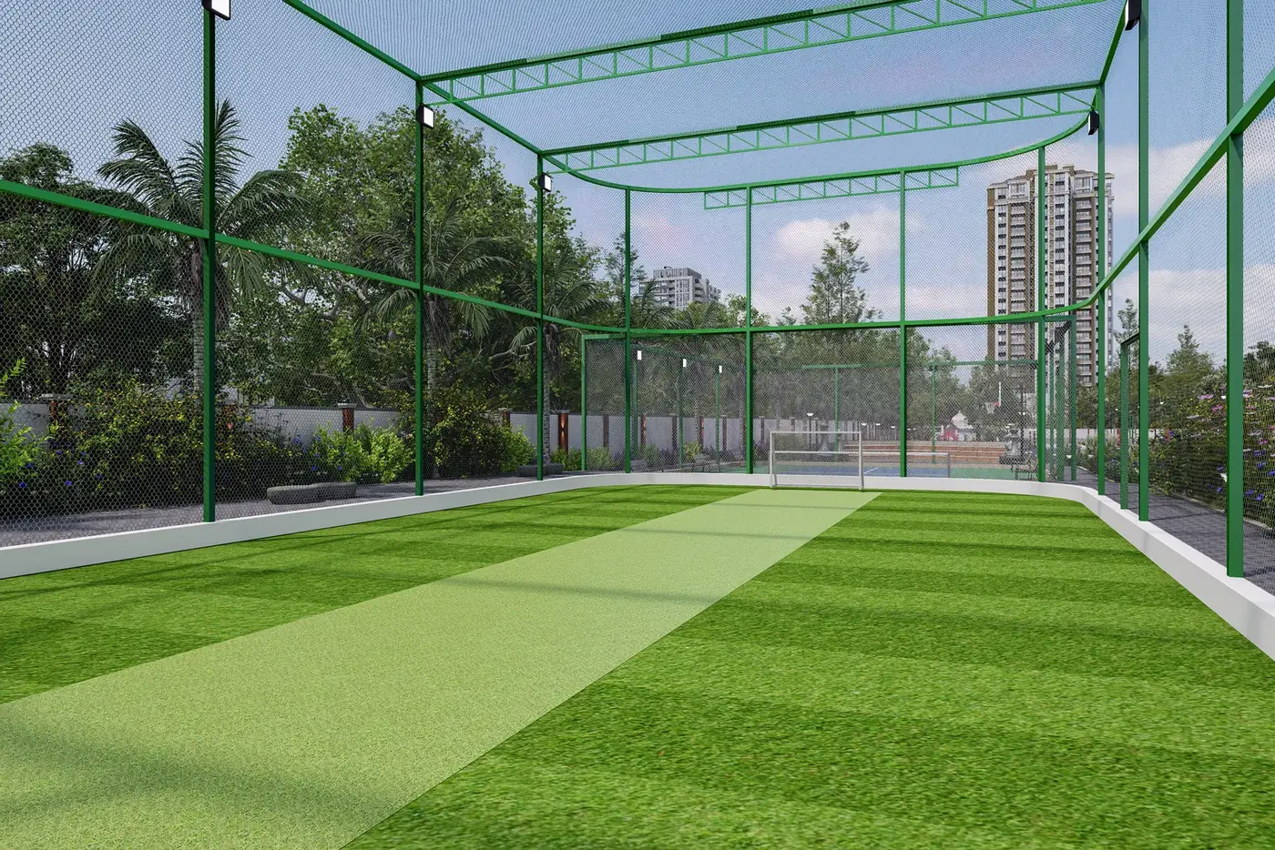 Adissia Regal Arch netted sports turf