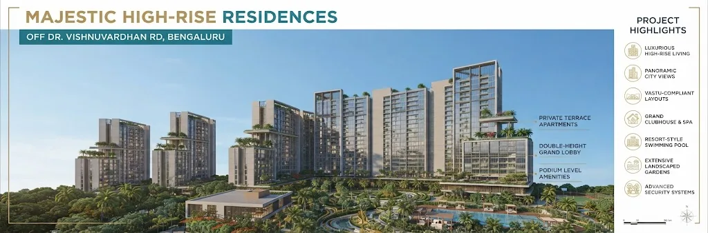 Brigade residential development, representing Brigade Group's first Coimbatore project