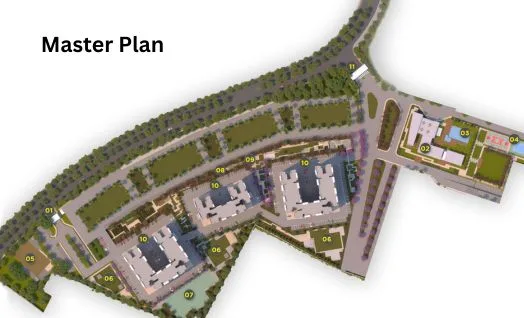 Brigade Banashankari sample site layout plan from the pre-launch source pack