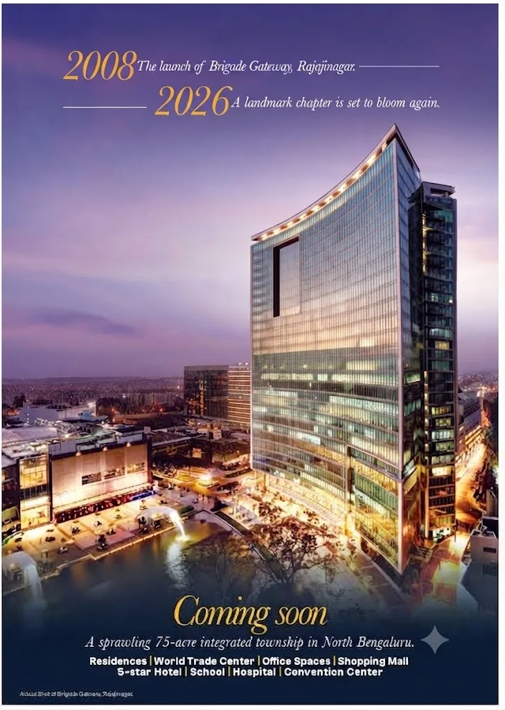 Brigade KIADB Phase 2 township vision render, Devanahalli
