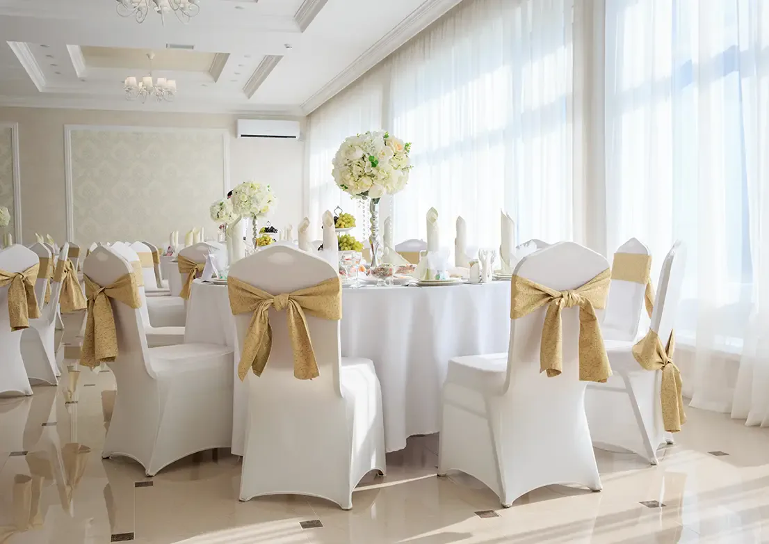 Brigade Orchards Laurel and Maple banquet hall with pre-function area, Devanahalli
