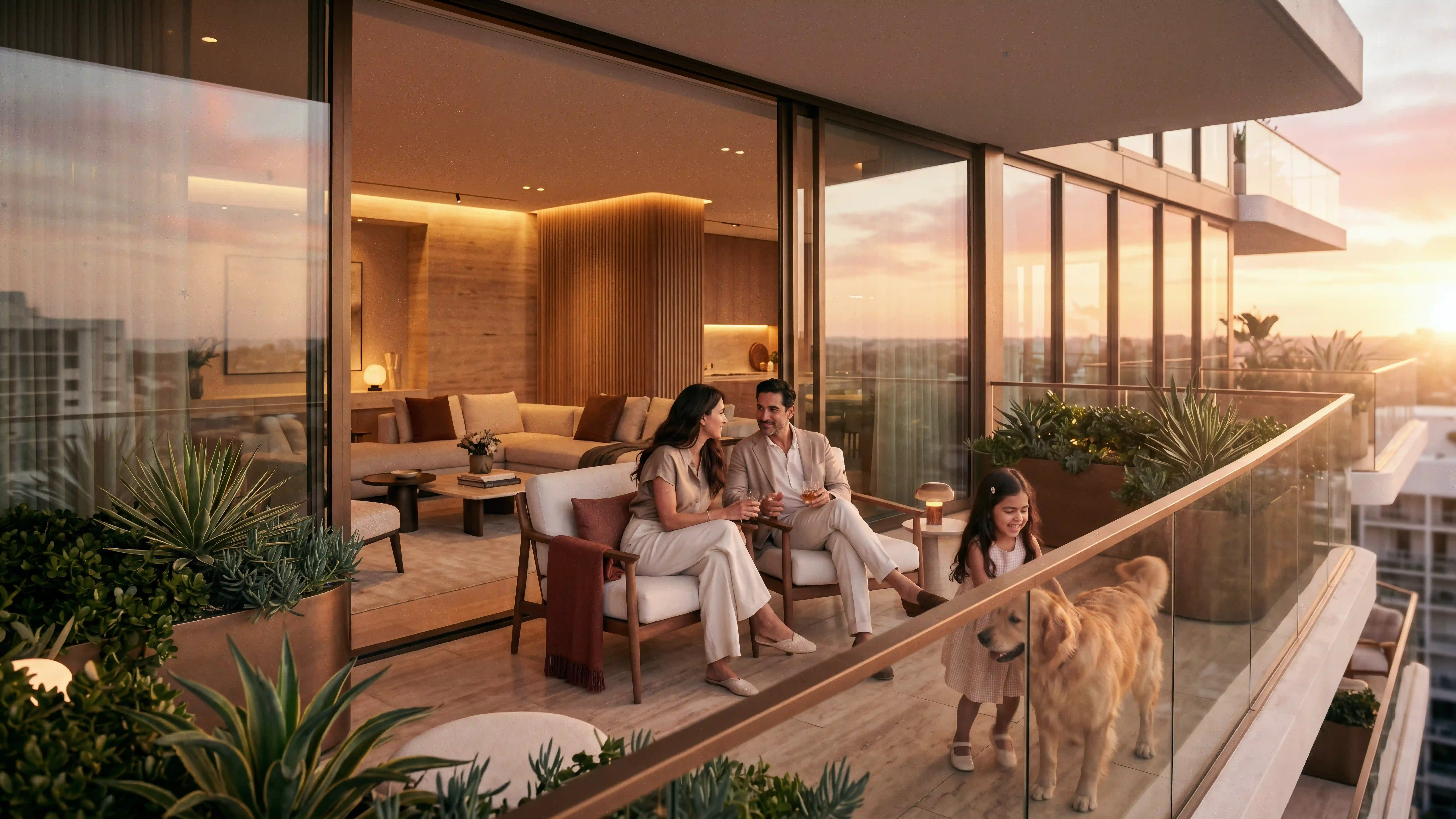 Century Codename Blue Moon Balcony
