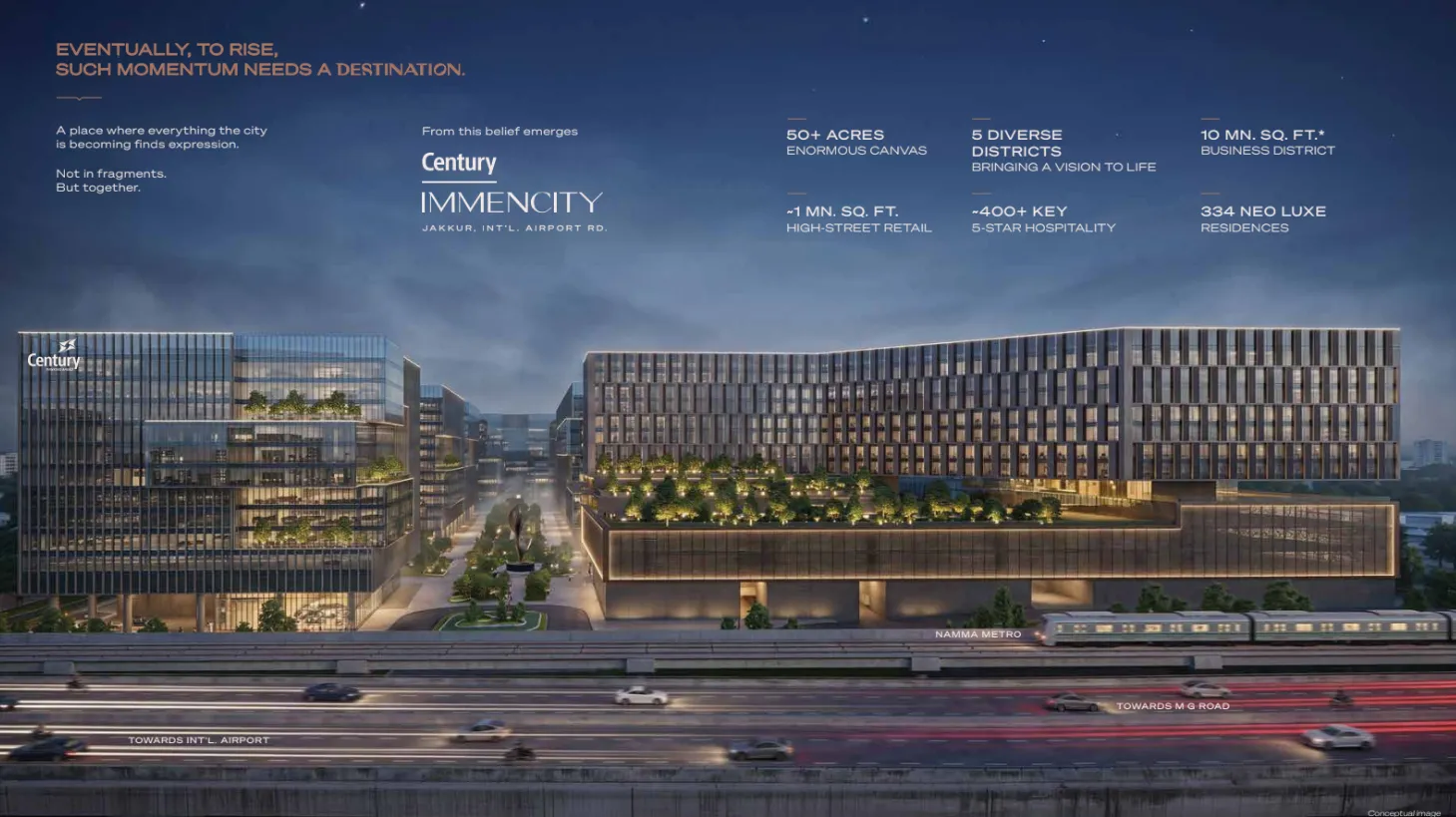 Century Codename Blue Moon 3.5 BHK Floor Plan
