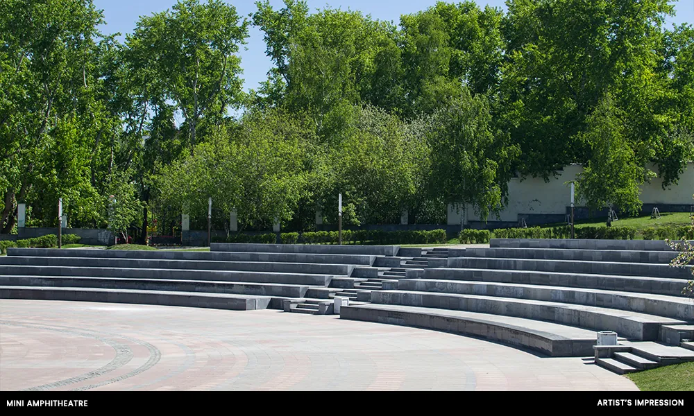 Concorde Mayfair mini amphitheatre