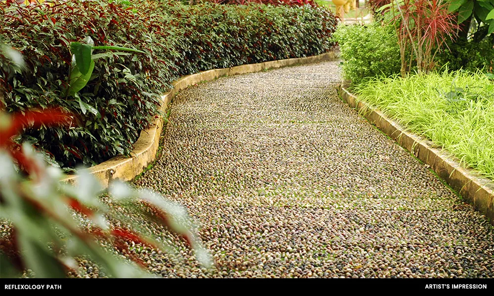 Concorde Mayfair reflexology path