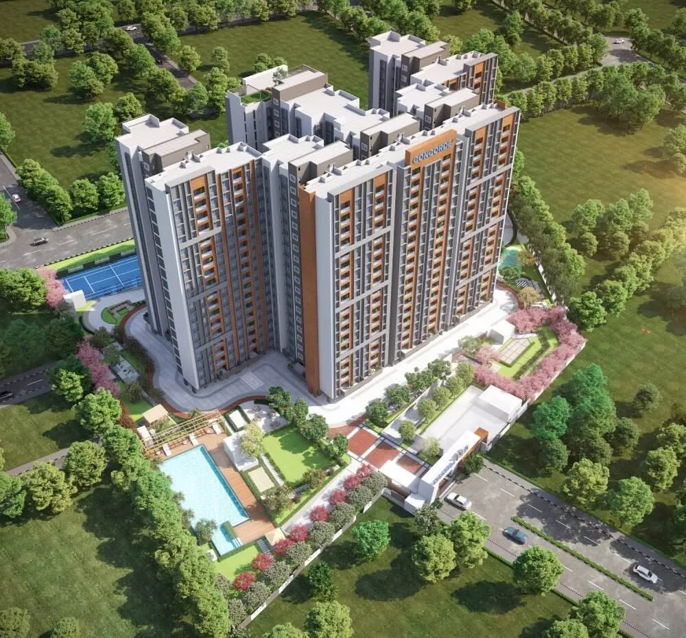 Concorde Neo Thanisandra Main Road exterior elevation
