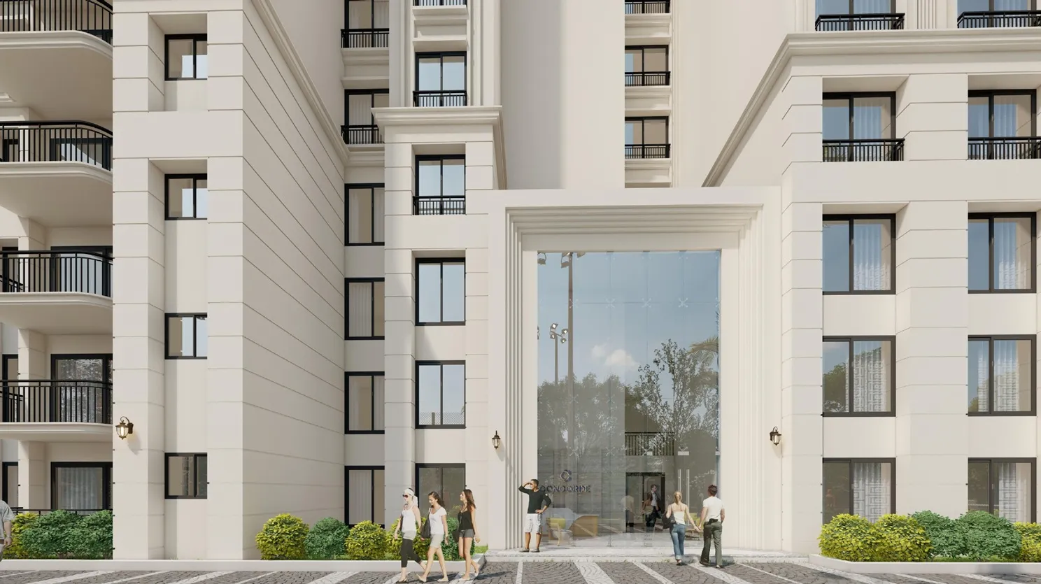 Concorde Sienna clubhouse annex building exterior