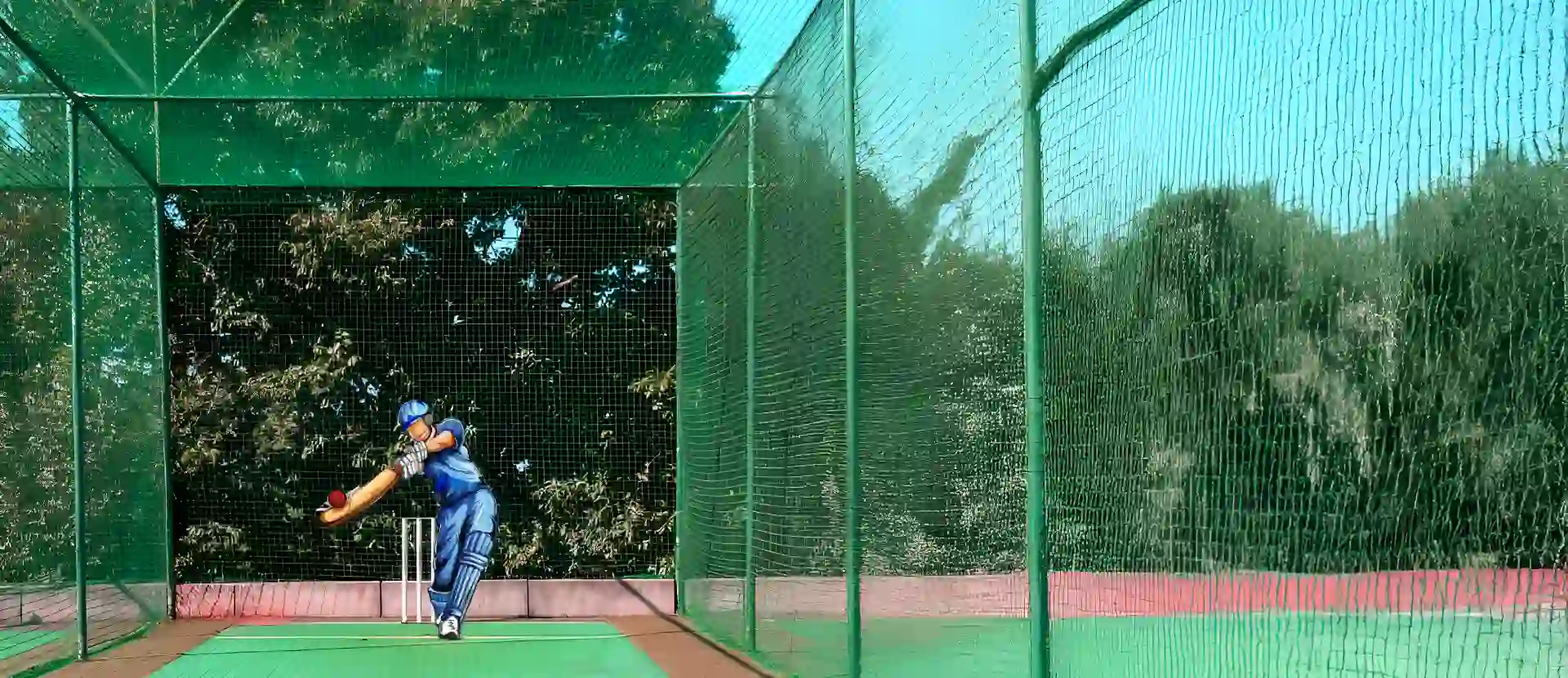 KNS Samooha Cricket Net Practice