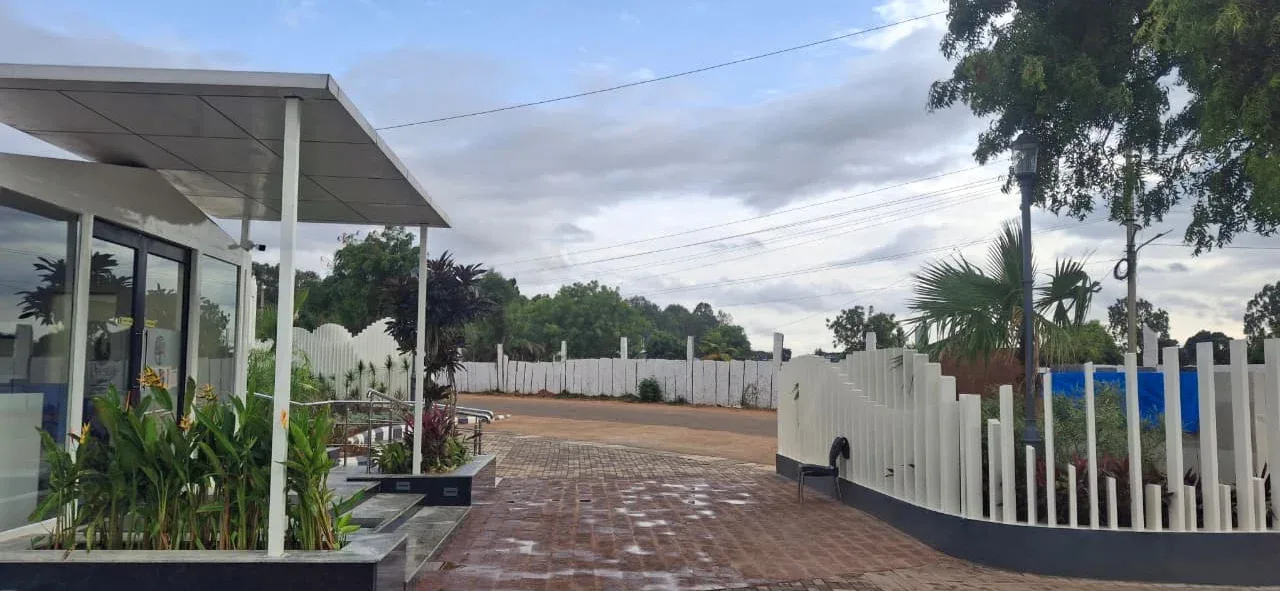 Prestige Springwood site entrance and access road, Yerthiganahalli, August 2026