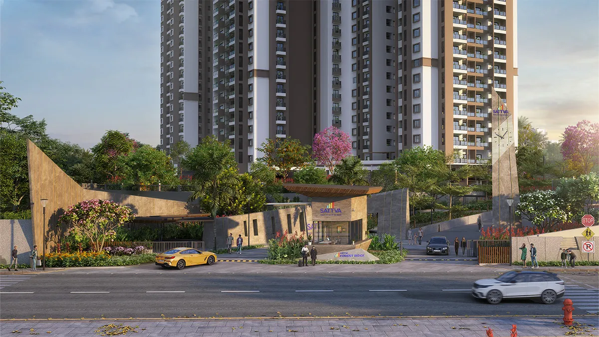 Sattva Forest Ridge Landscaped Gardens