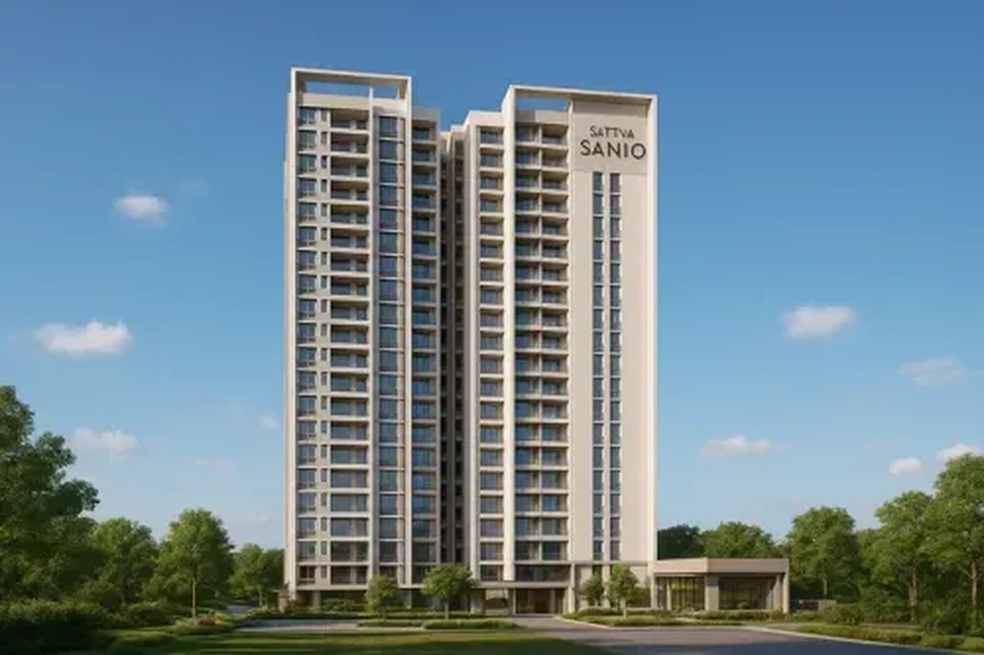 Sattva Sanio - Premium Apartments on Old Madras Road