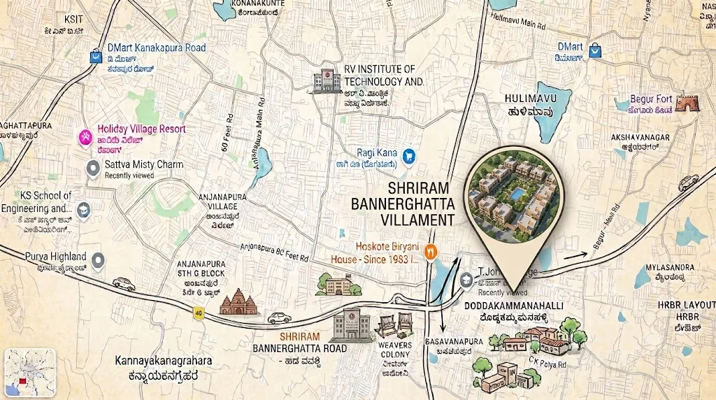 Bannerghatta Road South Bengaluru real estate investment guide