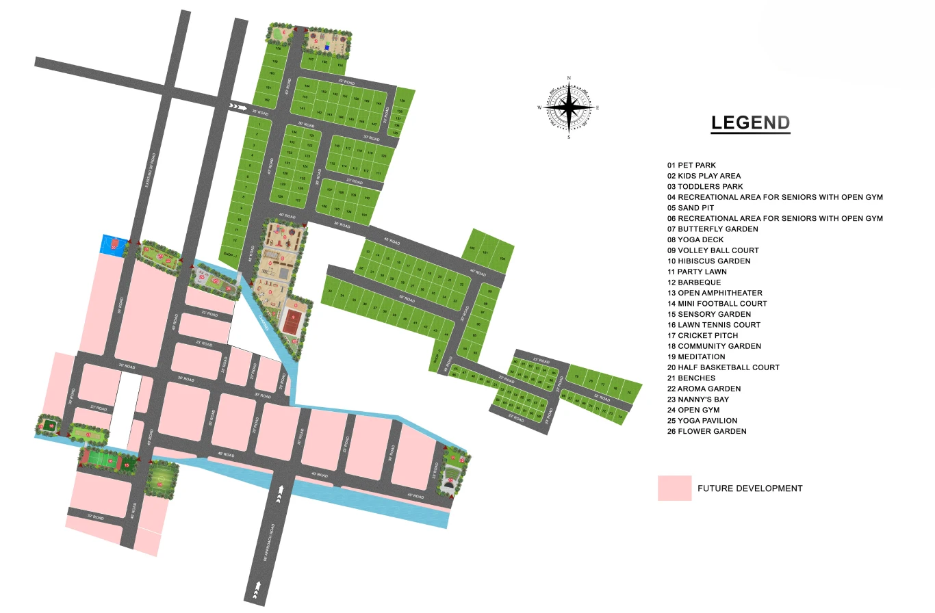 Shriram Codename 10X master plan layout