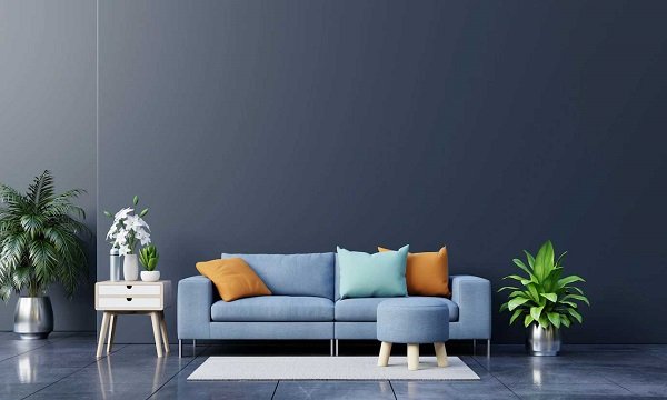 Indicative living room interior inspiration for a villa built on a Codename 10X plot