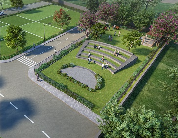 Shriram Codename 10X community amenities render