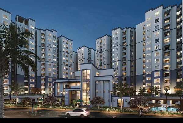 Shriram Codename Pudhiya Chennai Kuthambakkam clubhouse front facade artistic impression