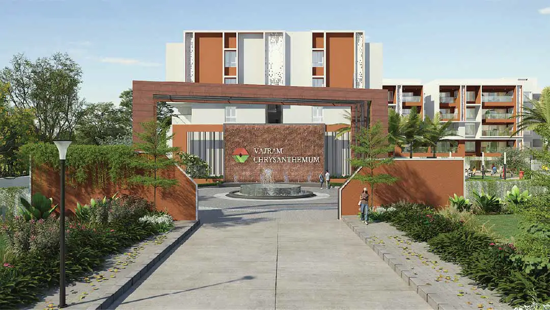 Vajram Chrysanthemum Exterior View