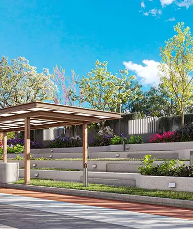 Sattva Vasanta Cove terrace seating pocket lounge