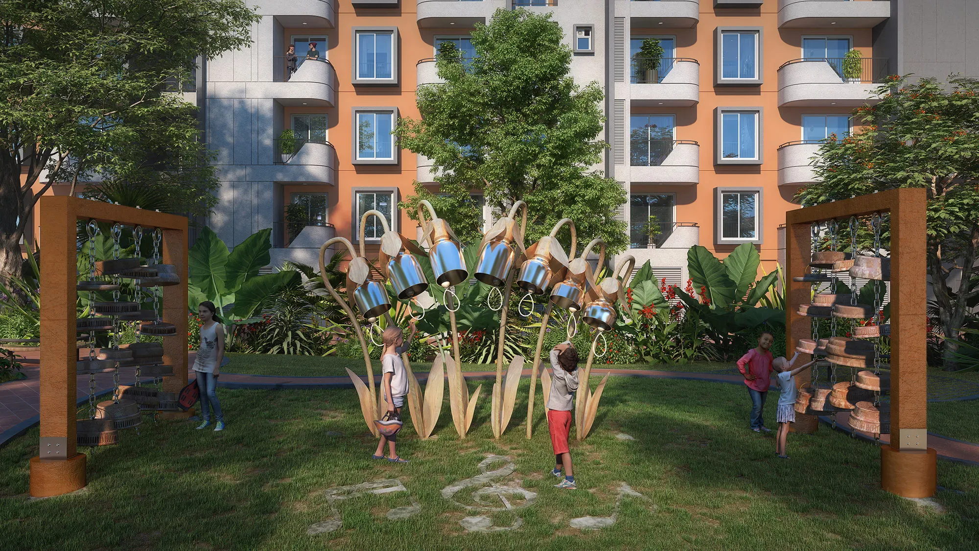 Sattva Vasanta Skye lifestyle amenities render