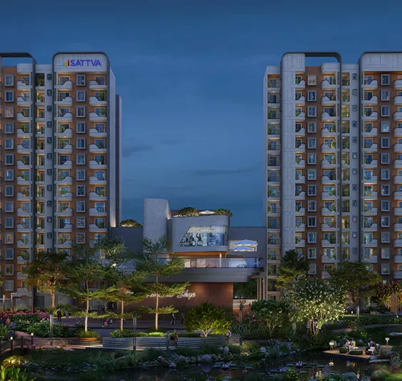 Sattva Vasanta Skye apartment interior view 1