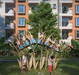 Sattva Vasanta Skye apartment interior view 3