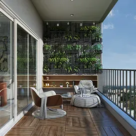 Sattva Vasanta Skye apartment interior view 5